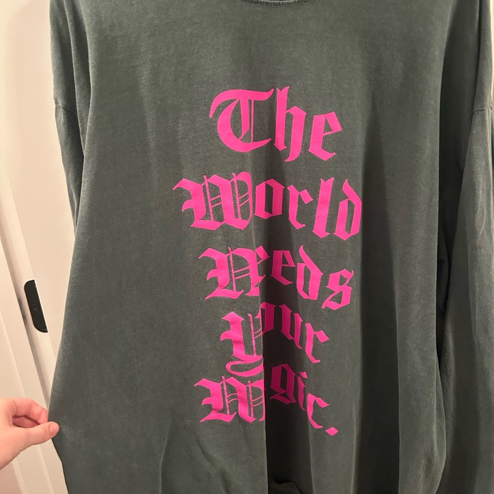 The world needs your magic long sleeve shirt